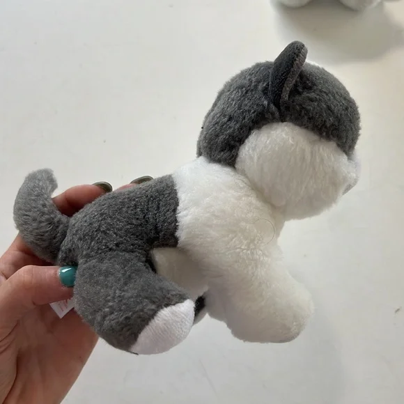 GIFTED Lot Ty Beanies Babies YANG Plush 6" Kitty Cat Kitten Stuffed Animal Gray - Picture 13 of 14